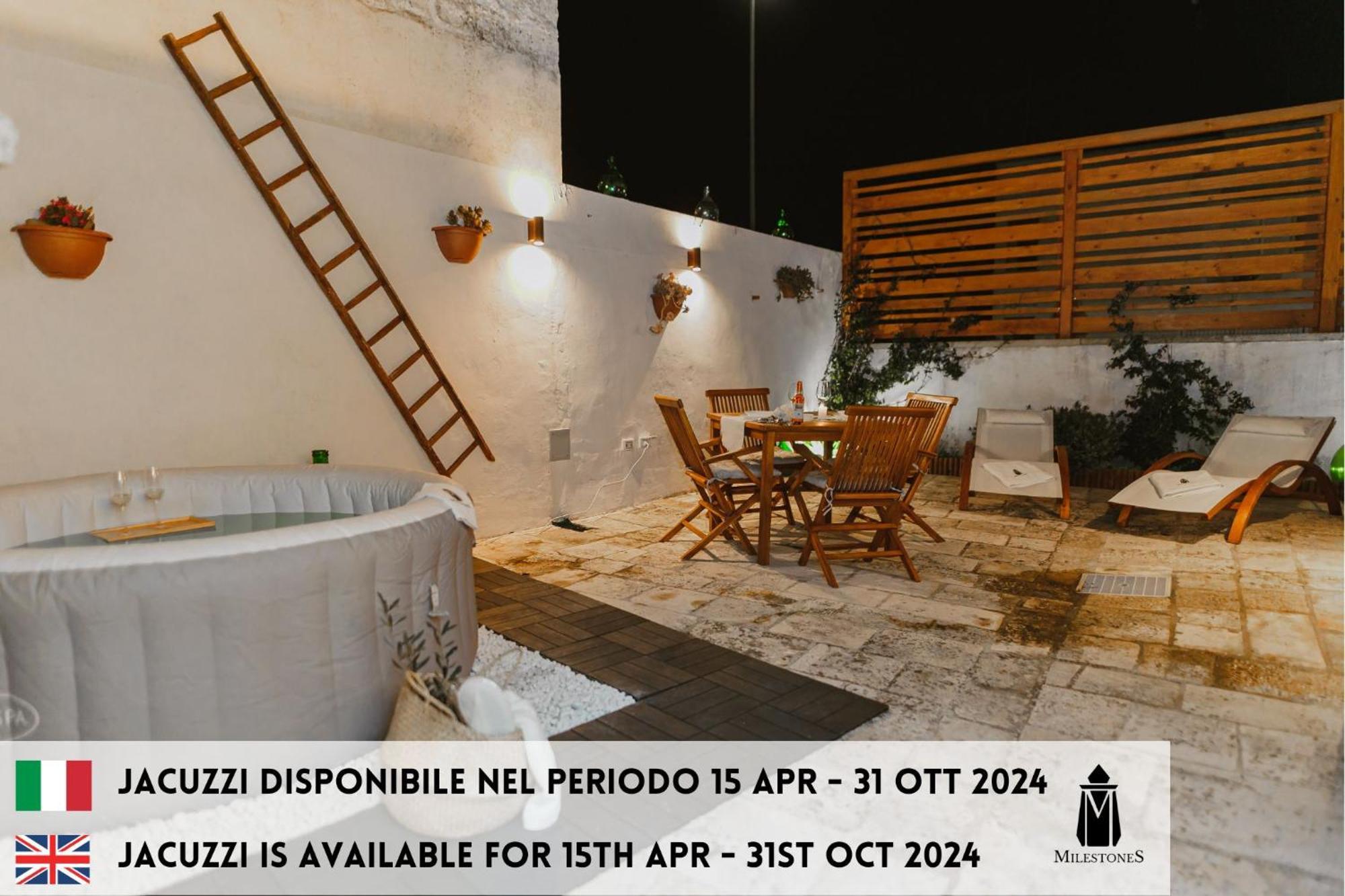 Milestones Modern Suite Trullo Jacuzzi Spa & Relax ألبيروبيللو المظهر الخارجي الصورة